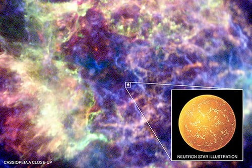 Carbon Atmosphere Discovered on Neutron Star (NASA, Chandra, 11/04/09)