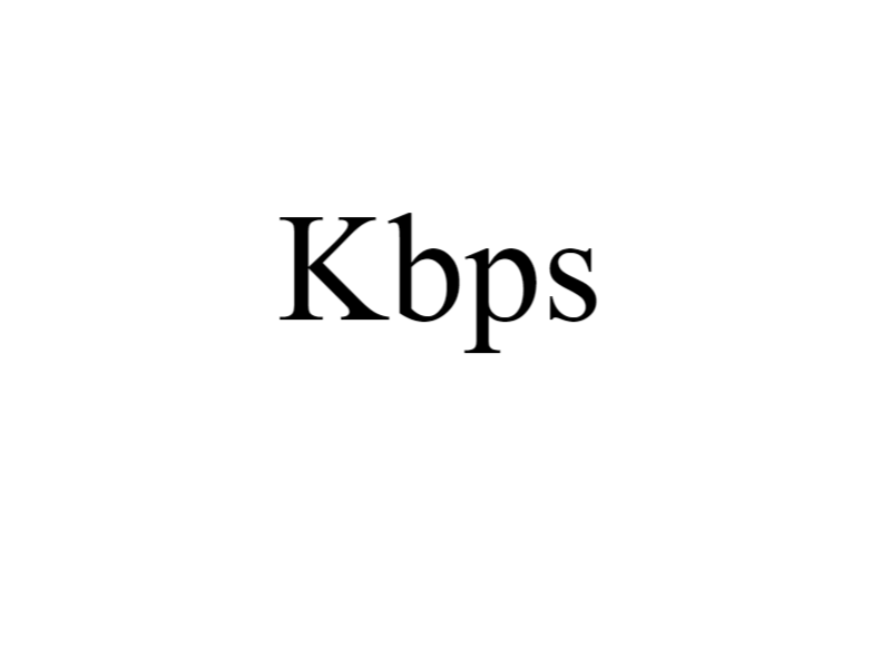 Kbps