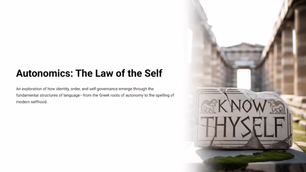 Autonomics: The Law of Self